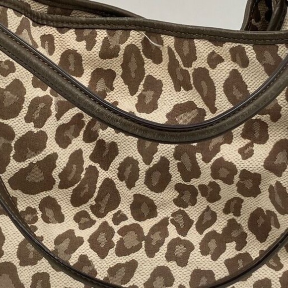 Coach Large Exotic Shoulder Bag EUC - Picture 5 of 10